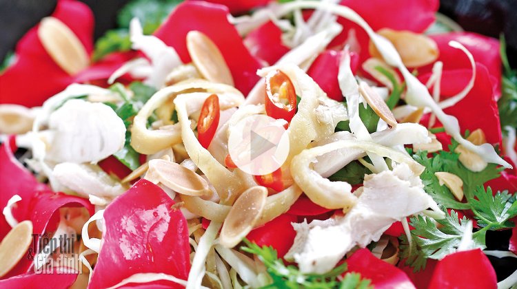 cach lam salad hoa hong hinh anh