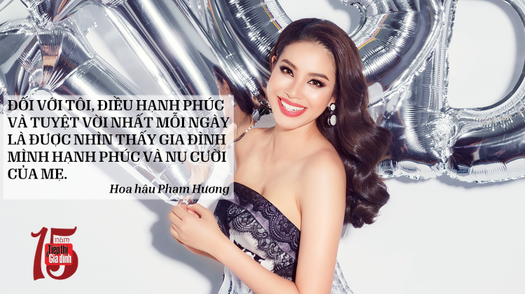 Hoa hau Pham Huong: Toi thuc day luc 6 gio 30