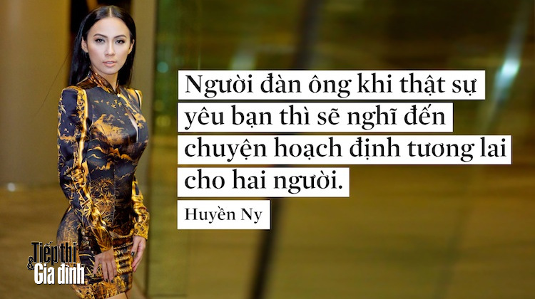 Huyen Ny chia se bai hoc tinh yeu tu chinh chuyen tinh cua minh hinh anh