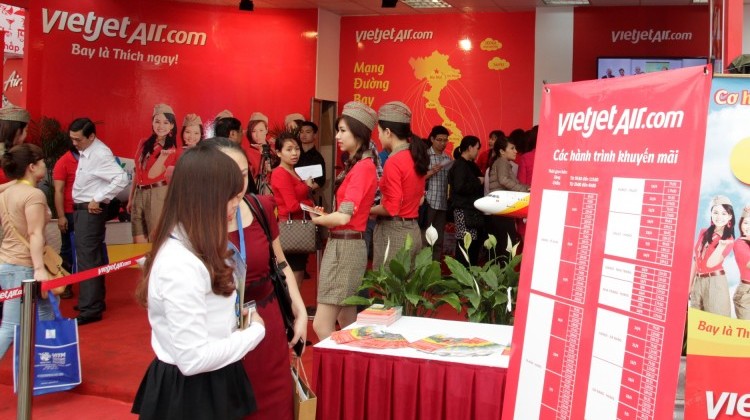 vietjet tung 3.000 ve 0 dong tai Hoi cho Du lich Quoc te Da Nang 2016 hinh anh